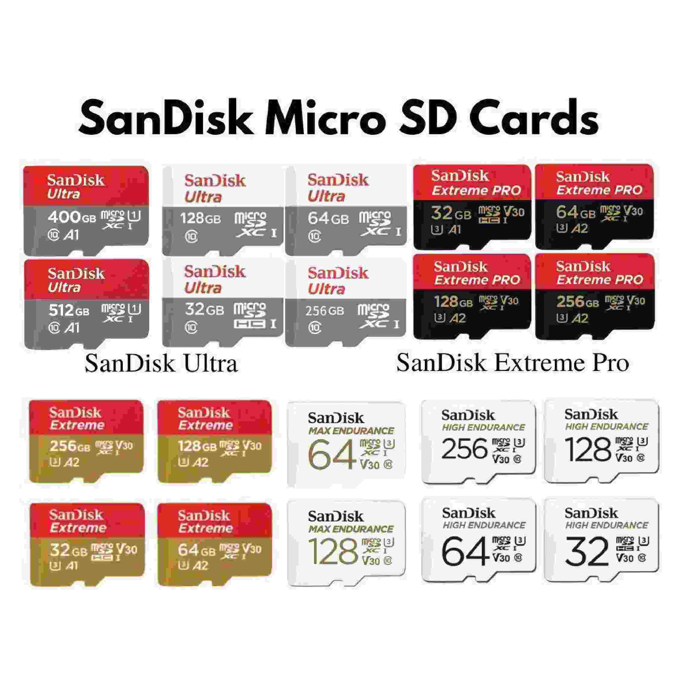 راهنمای خرید رم برای گوپرو و سایر دوربین های ورزشی