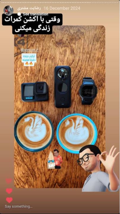 رضایت مشتری گوپرو 3