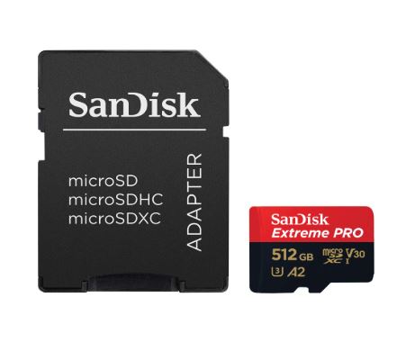 رم میکرو SanDisk Extreme Pro microSD - 512GB SD