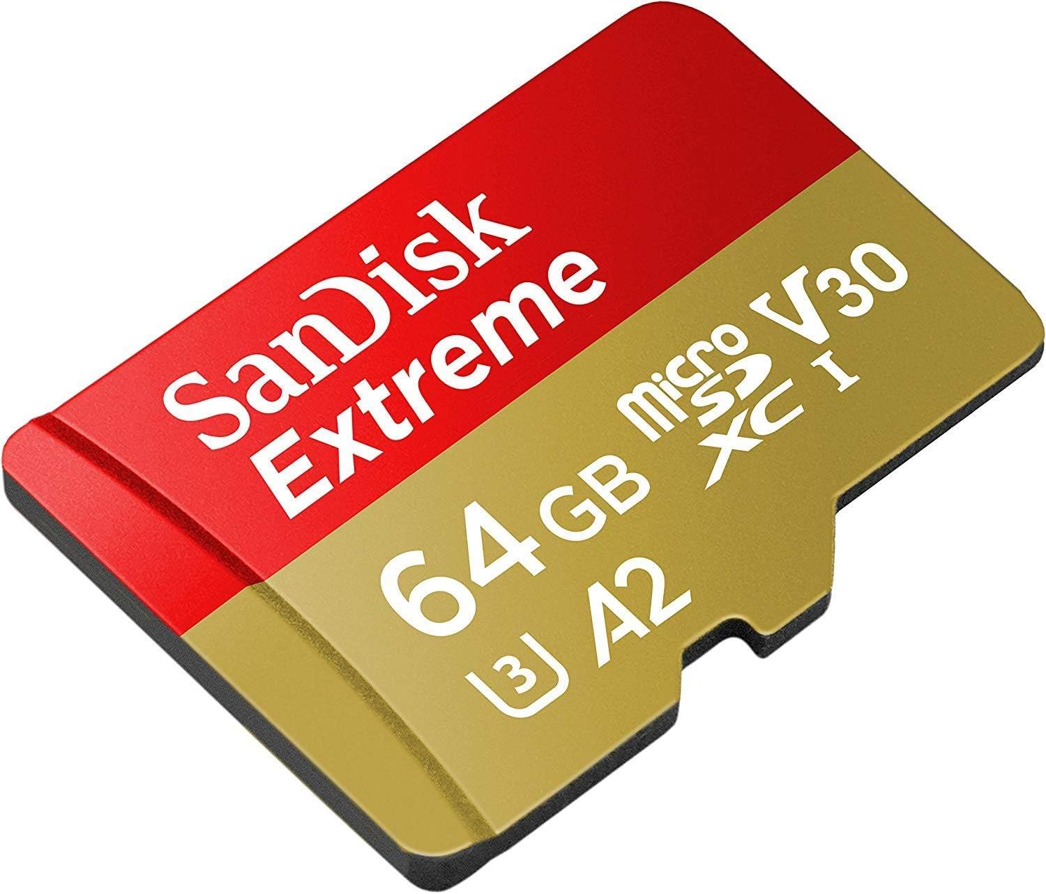 کارت حافظه SanDisk Extreme microSD - 64GB