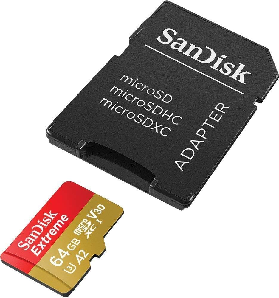 کارت حافظه SanDisk Extreme microSD - 64GB