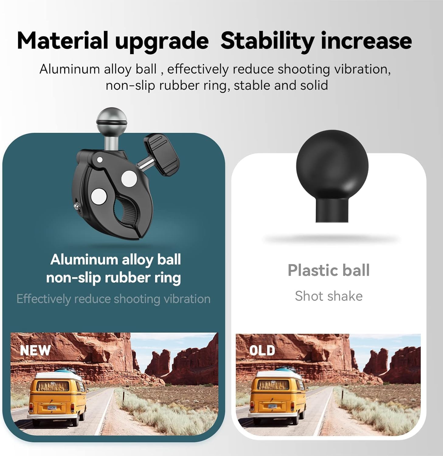 clamps Telesin stability
